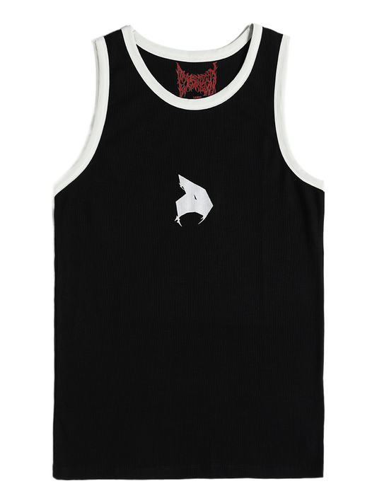 STRIPED BLACK TANK TOP