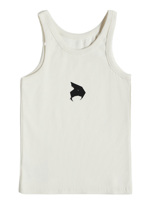 WHITE WOMEN TANK TOP